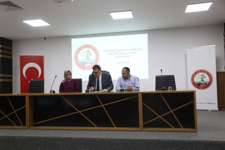 Nizip Belediyesi Ekim ayı meclis toplantısı yapıldı Nizip Belediyesi Ekim ayı meclis toplantısı yapıldı