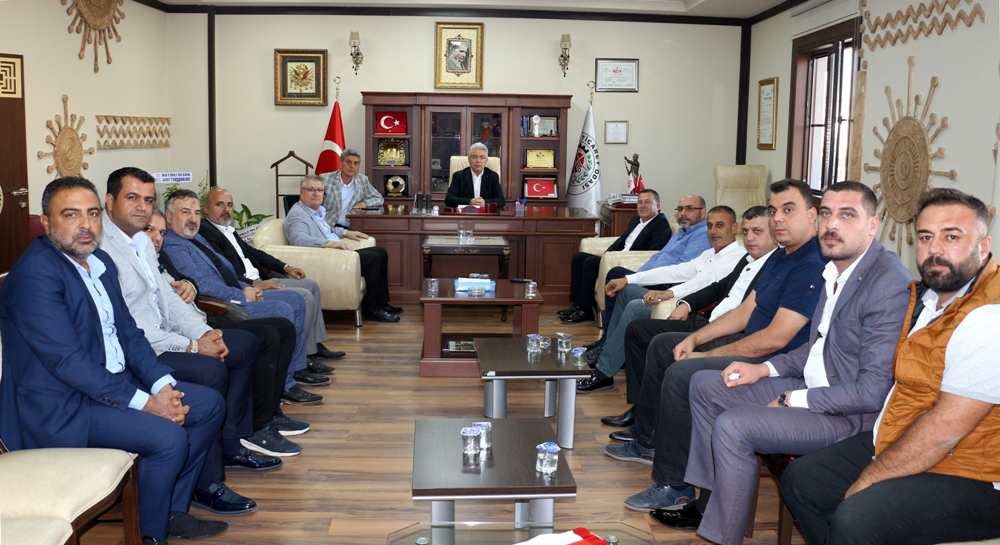 Nizip Oda Başkanlarından NTO’ya Hayırlı Olsun Ziyareti