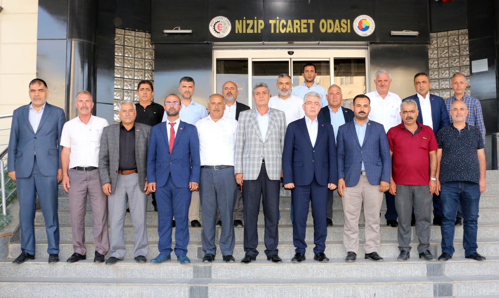Nizip Oda Başkanlarından NTO’ya Hayırlı Olsun Ziyareti