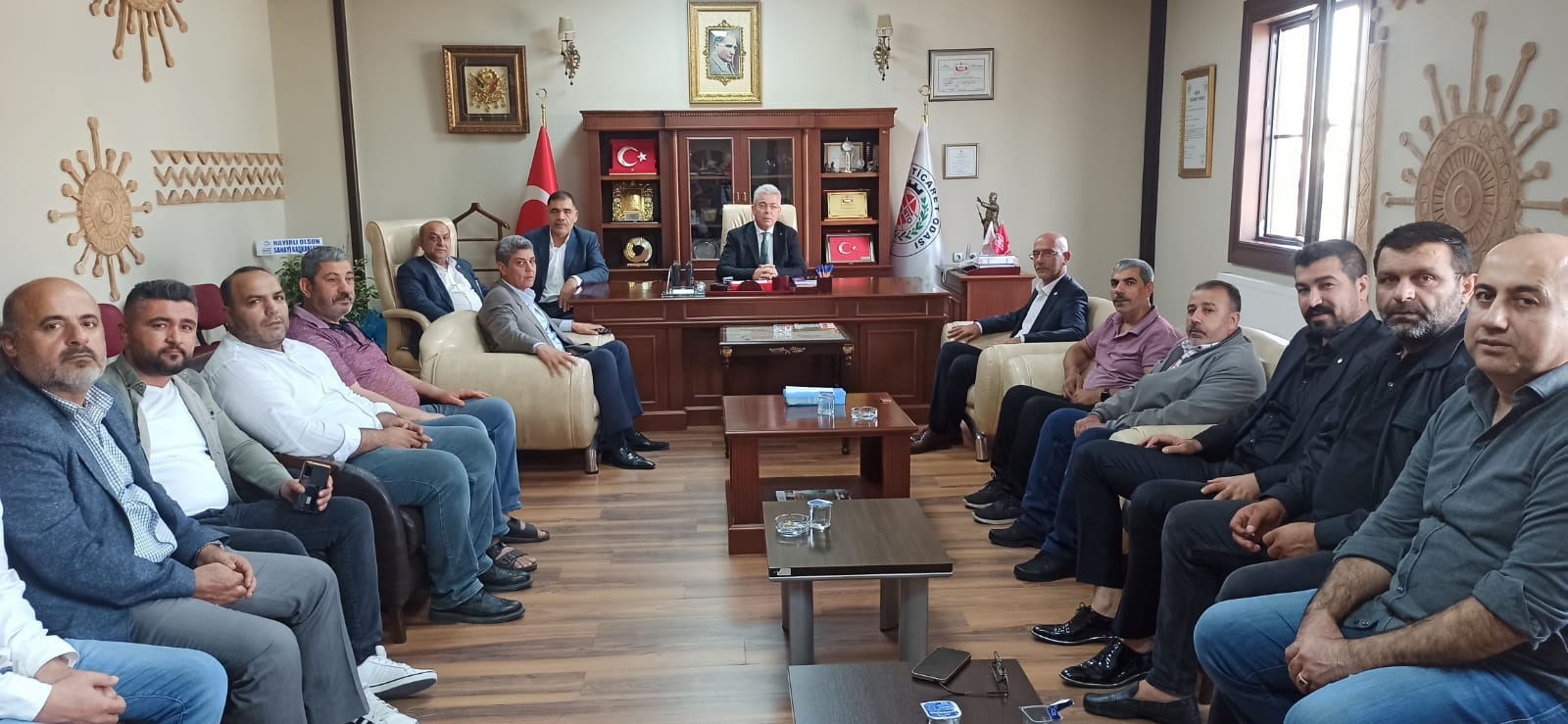 Nizip Oda Başkanlarından NTO’ya Hayırlı Olsun Ziyareti