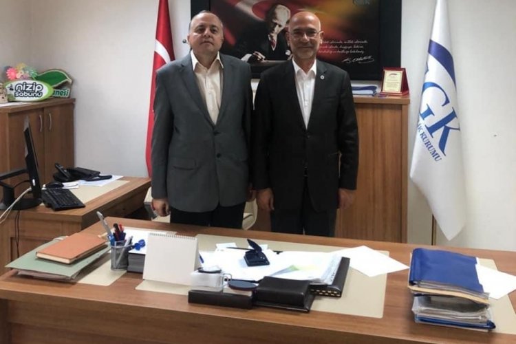 Bakkallar Odasından Nizip SGK'ya Ziyaret Bakkallar Odasından Nizip SGK'ya Ziyaret