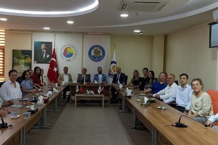 Ntb tarsus'ta toplantiya katildi