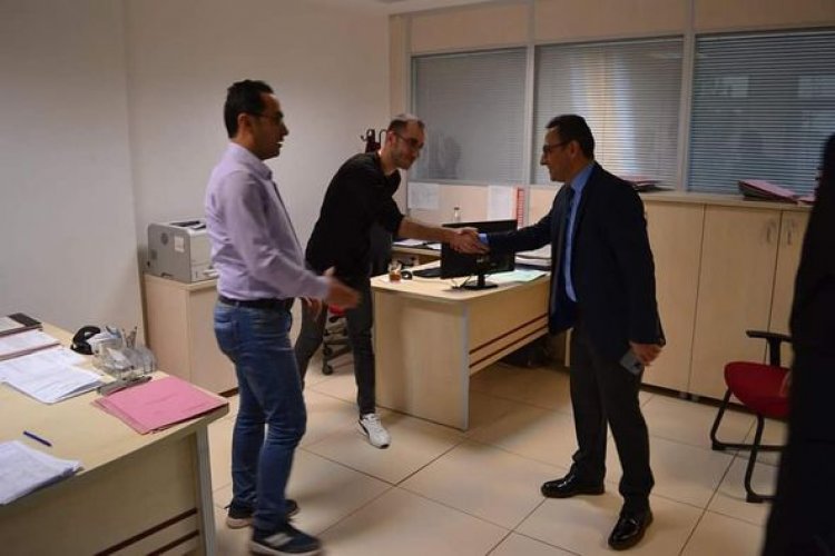 Çağlar, Sosyal Güvenlik Merkezini ziyaret. Çağlar, Sosyal Güvenlik Merkezini ziyaret.