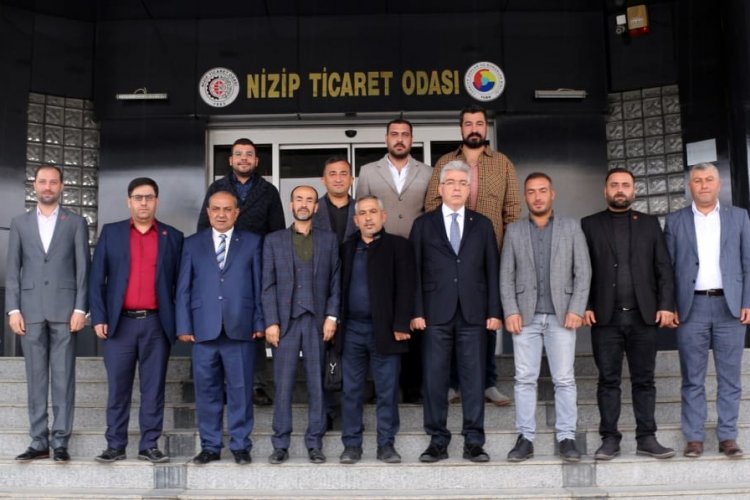 Gaziantep Vergi Dairesi ve Yeniden Refah Partisi’nden NTO’ya Hayırlı Olsun Ziyareti