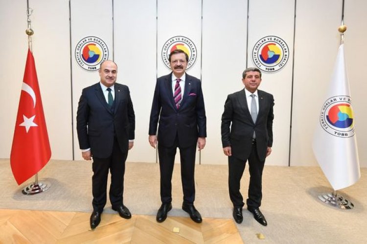 Nizip ticaret borsasi’ndan hisarciklioğlu’na ziyaret Nizip ticaret borsasi’ndan hisarciklioğlu’na ziyaret