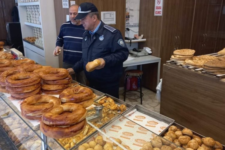 Zabıta ekipleri fırın denetiminde Zabıta ekipleri fırın denetiminde