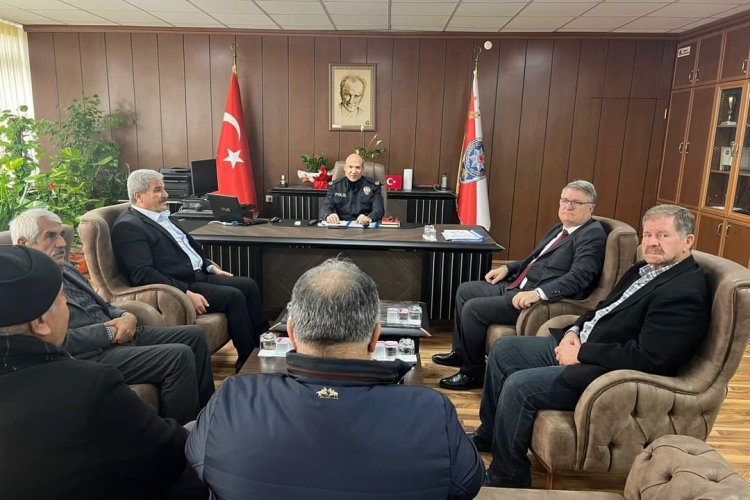 MHP Nizip Teşkilatından  Emniyet Müdürü Demir'e Ziyaret