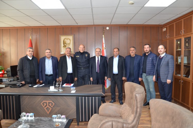 Ntb'den emniyet müdürü demir’e ziyaret* Ntb'den emniyet müdürü demir’e ziyaret*