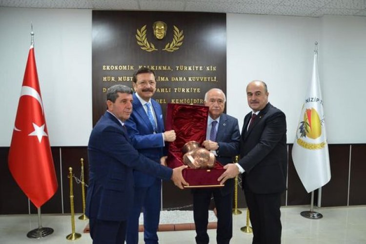 Tobb başkani hisarciklioğlu ntb’yi ziyaret etti