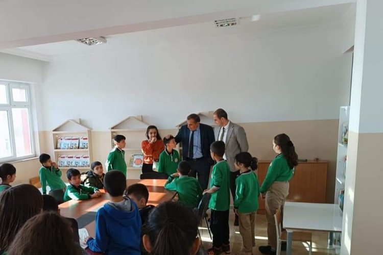 Şube Müdürü Kılıç Maruf Marufoğlu İlkokulu'nu ziyaret etti
