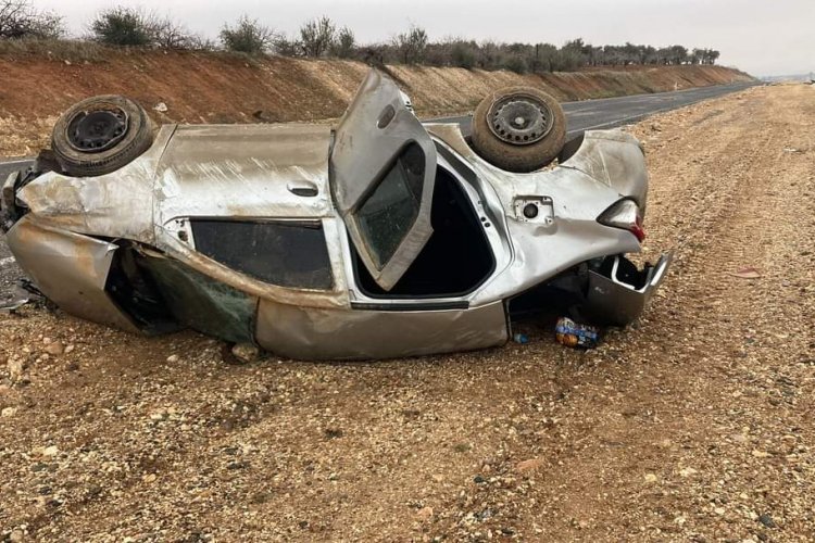 Karkamış Nizip karayolunda kaza; 1 yaralı Karkamış Nizip karayolunda kaza; 1 yaralı