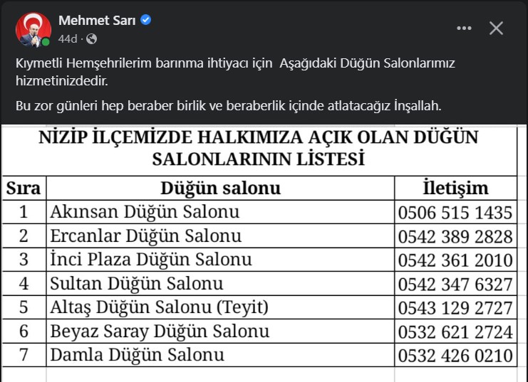 Aşağıdaki Düğün Salonlarımız hizmetinizde