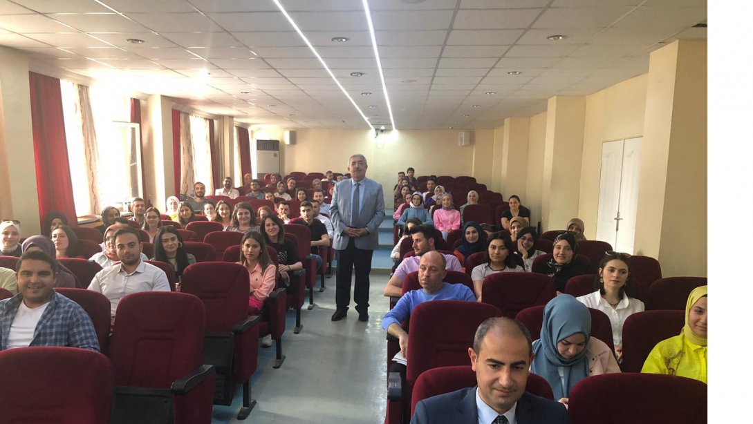 İlçe Milli Eğitim Müdürümüz Cengiz GÜNDEŞ ve şube müdürümüz Murat KILIÇ "Aday Öğretme