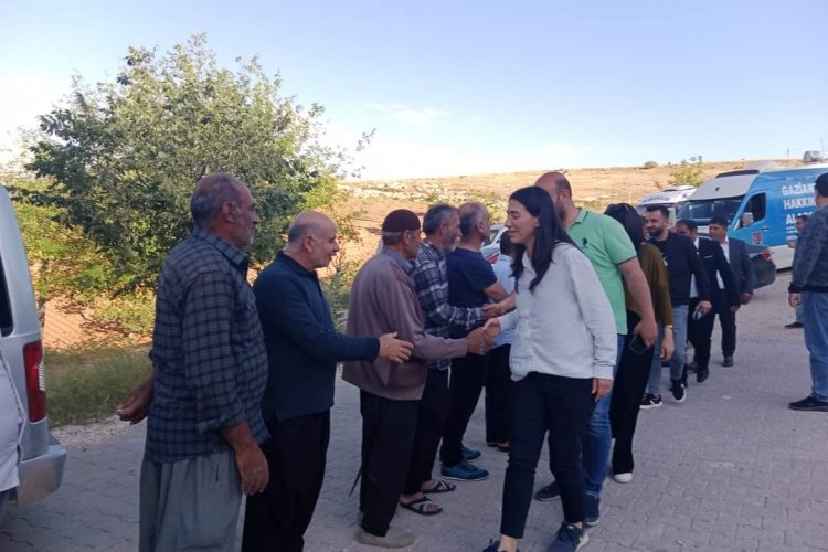 CHP Gaziantep Milletvekili Adayı Altınbaş Köy Köy Geziyor