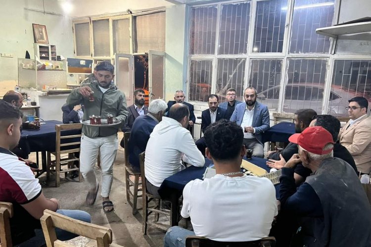 Yeniden refah sekili mahalle halkini dinledi