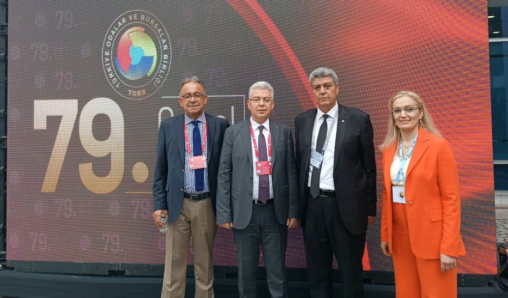 Nizip Ticaret Odası TOBB’nin 79. Genel Kurulu’nda