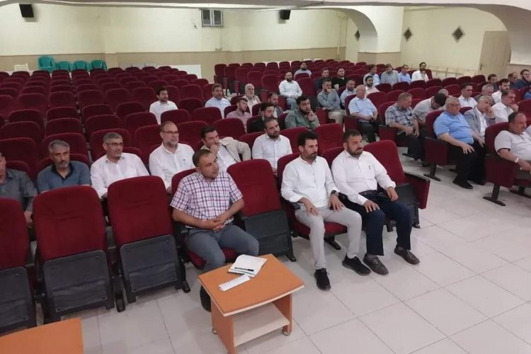 İlçe Müftülüğünde cami hizmeleri konulu toplantı*