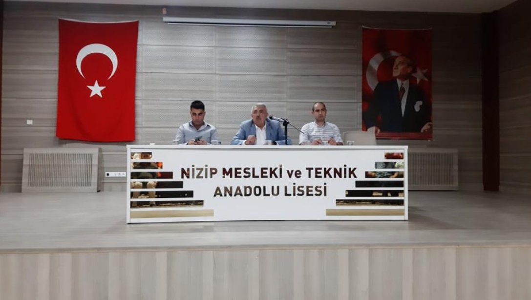 2022-2023 Eğitim Öğretim Yılı Sene Sonu Okul Müdürleri Değerlendirme Toplantısı Yapıl