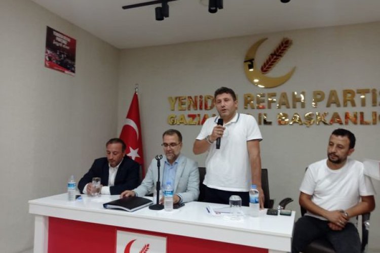 Yeniden Refah Partisi Genel Başkan Yardımcısı Nureddin Gül Gaziantep'te