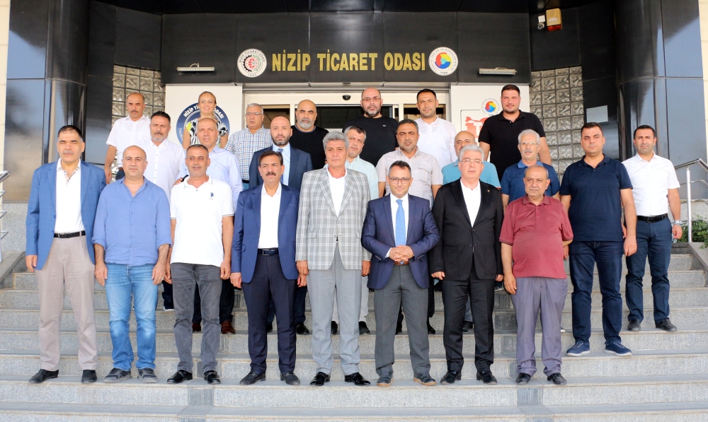 Nizip Kaymakamı Oğuz Alp Çağlar NTO’ya Veda Ziyaretinde Bulundu