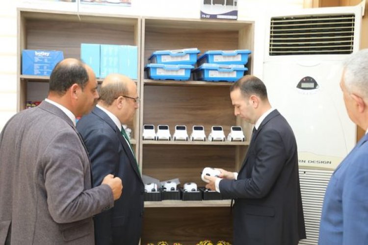 Kaymakam Uğurlu ve Başkanı Sarı, ‘Bilim Merkezi’ni Gezdi Kaymakam Uğurlu ve Başkanı Sarı, ‘Bilim Merkezi’ni Gezdi