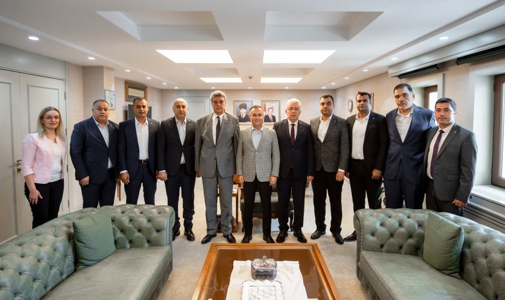 NTO Gaziantep Valisi Kemal Çeber'e Hayırlı Olsun Ziyaretinde Bulundu