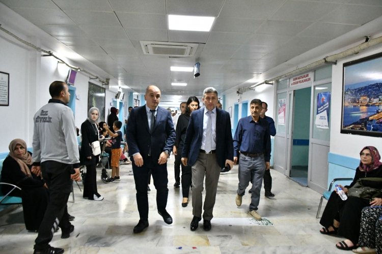 İl Sağlık Müdürü Nizip Devlet Hastanesini ziyaret etti İl Sağlık Müdürü Nizip Devlet Hastanesini ziyaret etti