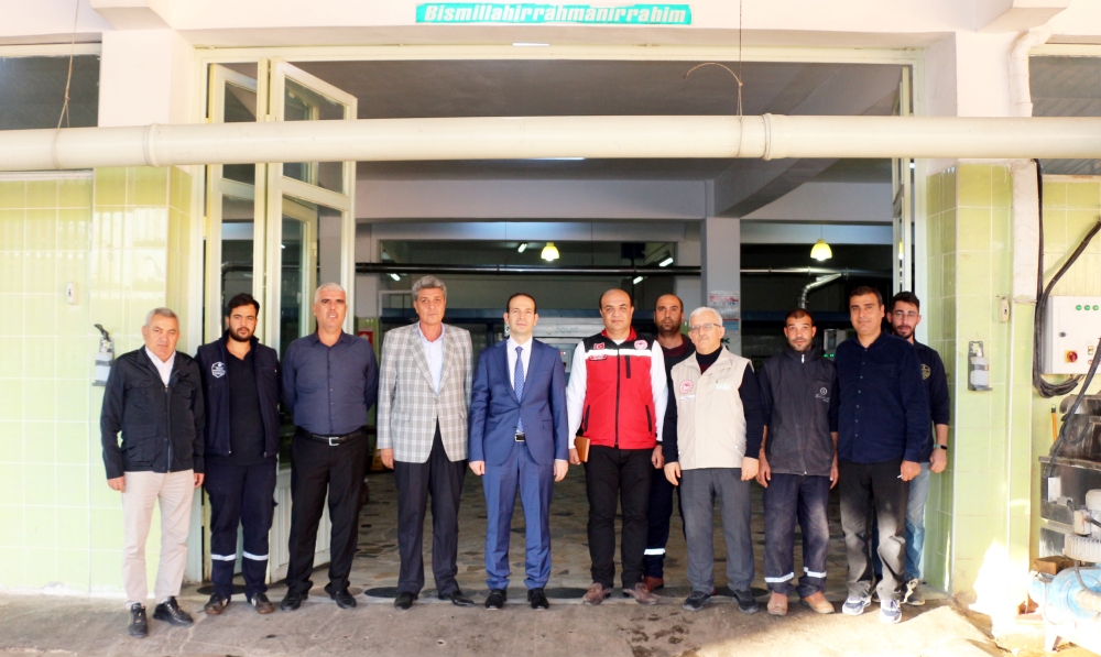 Nizip Kaymakamı Osman Uğurlu Zeytinyağı Üretimini İnceledi