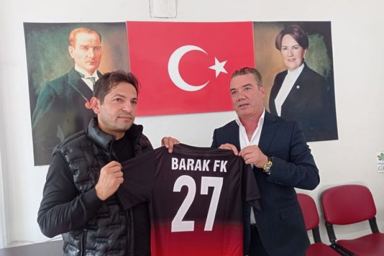 Barak FK Spor Kulübünden İyi Parti'ye Hayırlı Olsun Ziyareti