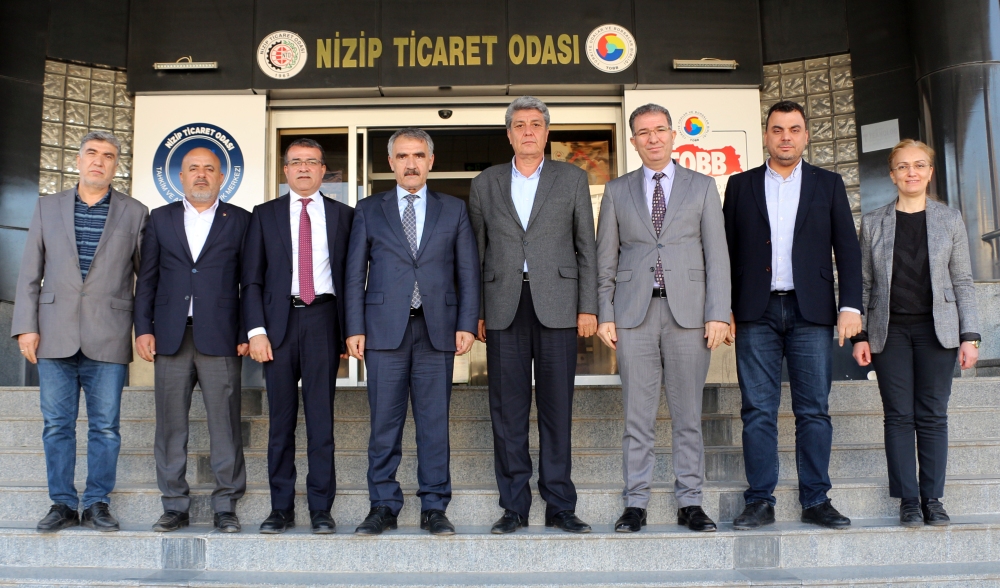 Gaziantep Vergi Dairesi Başkanlığı ve Nizip Vergi Dairesi’nden NTO’ya Ziyaret