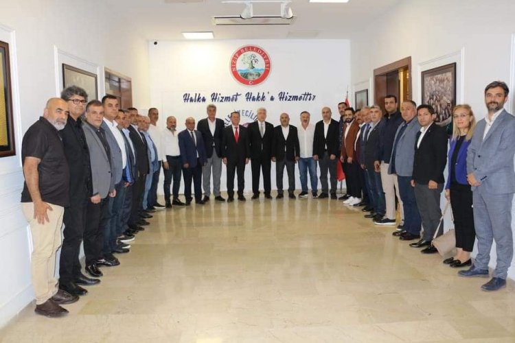 NTO’dan Belediye Başkanı Ali Doğan'a Ziyaret NTO’dan Belediye Başkanı Ali Doğan'a Ziyaret