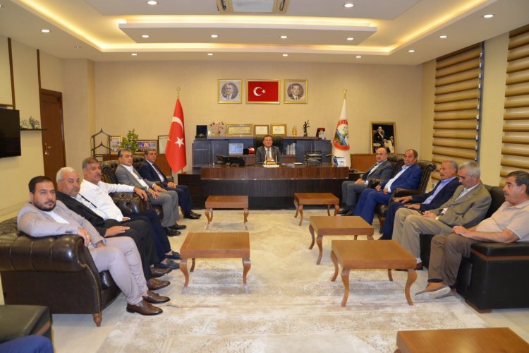 Nizip ticaret borsasi’ndan başkan ali doğan’a hayirli olsun ziyareti Nizip ticaret borsasi’ndan başkan ali doğan’a hayirli olsun ziyareti