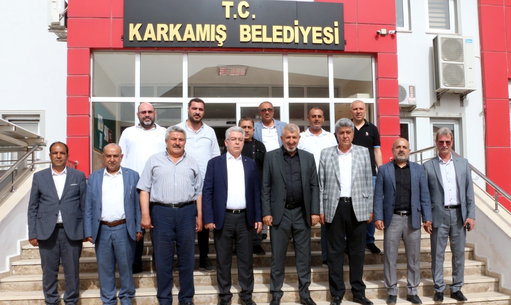 NTO’ dan Karkamış Belediye Başkanı Mustafa Güzel'e Hayırlı Olsun Ziyareti