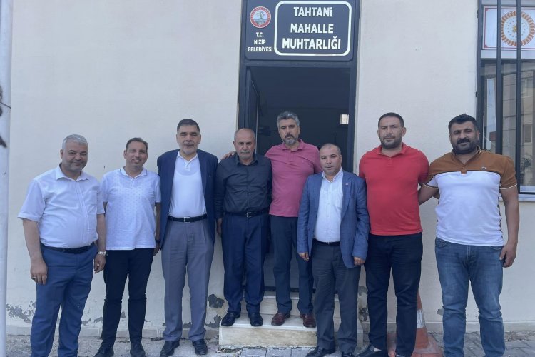 Doktoroğlu, muhtarları ziyaret etti Doktoroğlu, muhtarları ziyaret etti