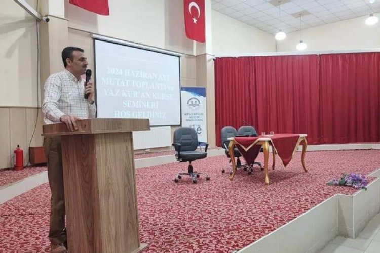 "2024 yili yaz kur'an kursu semineri" gerçekleştirildi "2024 yili yaz kur'an kursu semineri" gerçekleştirildi