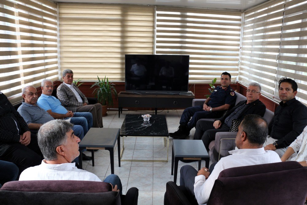 NTO'dan Nizip Jandarma Komutanı Binbaşı Can Sercan Altay'a Hayırlı Olsun Ziyareti