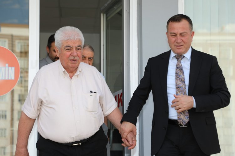 Belediye Başkanı Doğan’dan vefa ziyareti Belediye Başkanı Doğan’dan vefa ziyareti