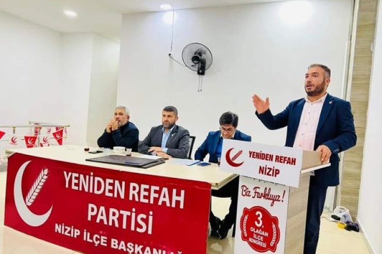 Yeniden Refah Partisi Nizip İlçe Teşkilatı, 3. Kongre Sonrası İlk Toplantısını Gerçek Yeniden Refah Partisi Nizip İlçe Teşkilatı, 3. Kongre Sonrası İlk Toplantısını Gerçek