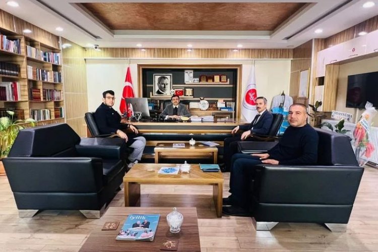 İlçe Müftümüzü Ziyaret: ÇEDES Projesi Üzerine İstişare İlçe Müftümüzü Ziyaret: ÇEDES Projesi Üzerine İstişare