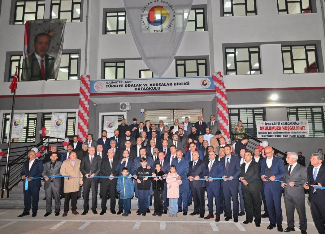 Nizip tobb ortaokulu ile eğitimde yeni bir adim atiyor