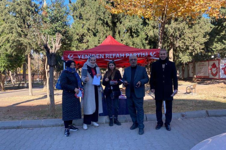 Yeniden Refah Partisi Nizip’te Üyelik Çalışmalarını Hız Kesmeden Sürdürüyor