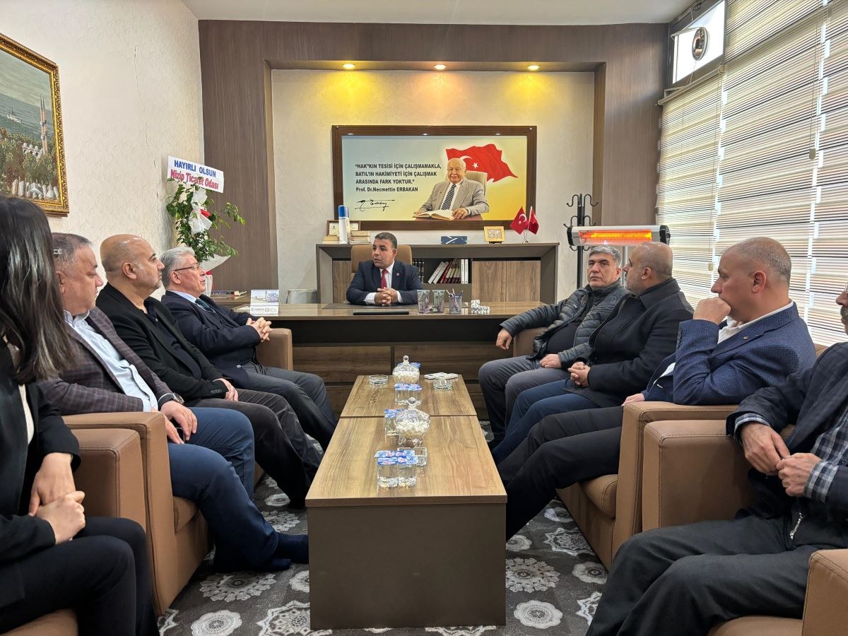 NTO’dan Saadet Partisi İlçe Yönetimine Hayırlı Olsun Ziyareti