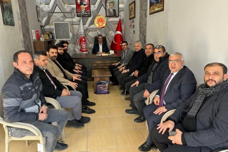 Nizip Müftüsü Selahattin Özçelik’ten Gazeteciler Derneği’ne Ziyaret Nizip Müftüsü Selahattin Özçelik’ten Gazeteciler Derneği’ne Ziyaret
