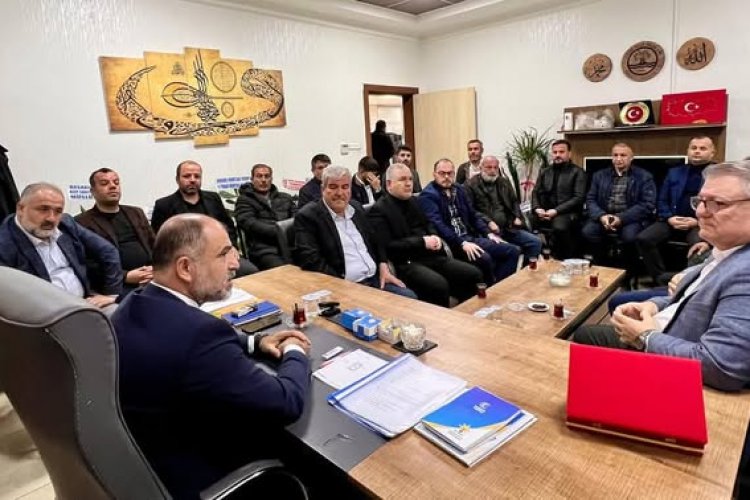 MHP ve AK Parti Nizip İlçe Başkanları Bir Araya Geldi MHP ve AK Parti Nizip İlçe Başkanları Bir Araya Geldi