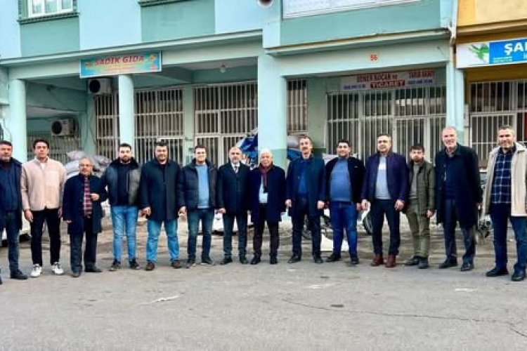 Ak Parti Nizip İlçe Teşkilatından Esnaf Ziyareti: Fıstık Halinde Yoğun İlgi