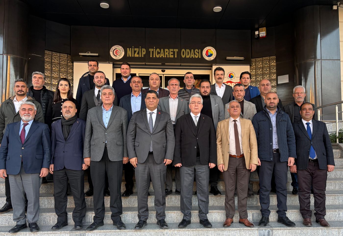 CHP Gaziantep İl Başkanı Reis Reisoğlu ve İlçe Başkanlarından Nizip Ticaret Odası’na 