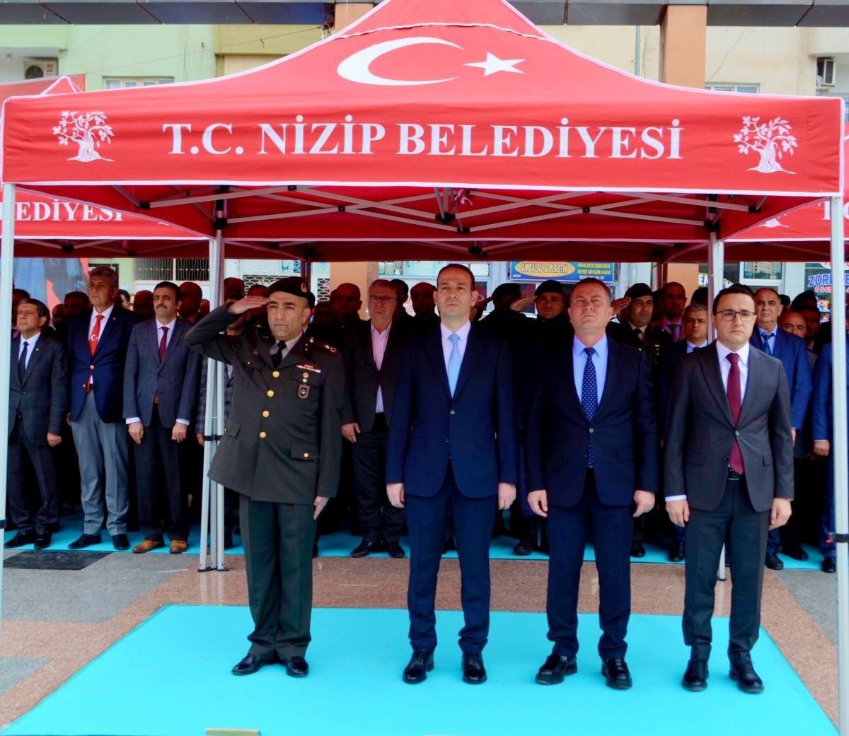 NTO Meclis Başkanı Bekir Karabacak ve Meclis Üyeleri, 18 Mart Çanakkale Zaferi ve Şeh