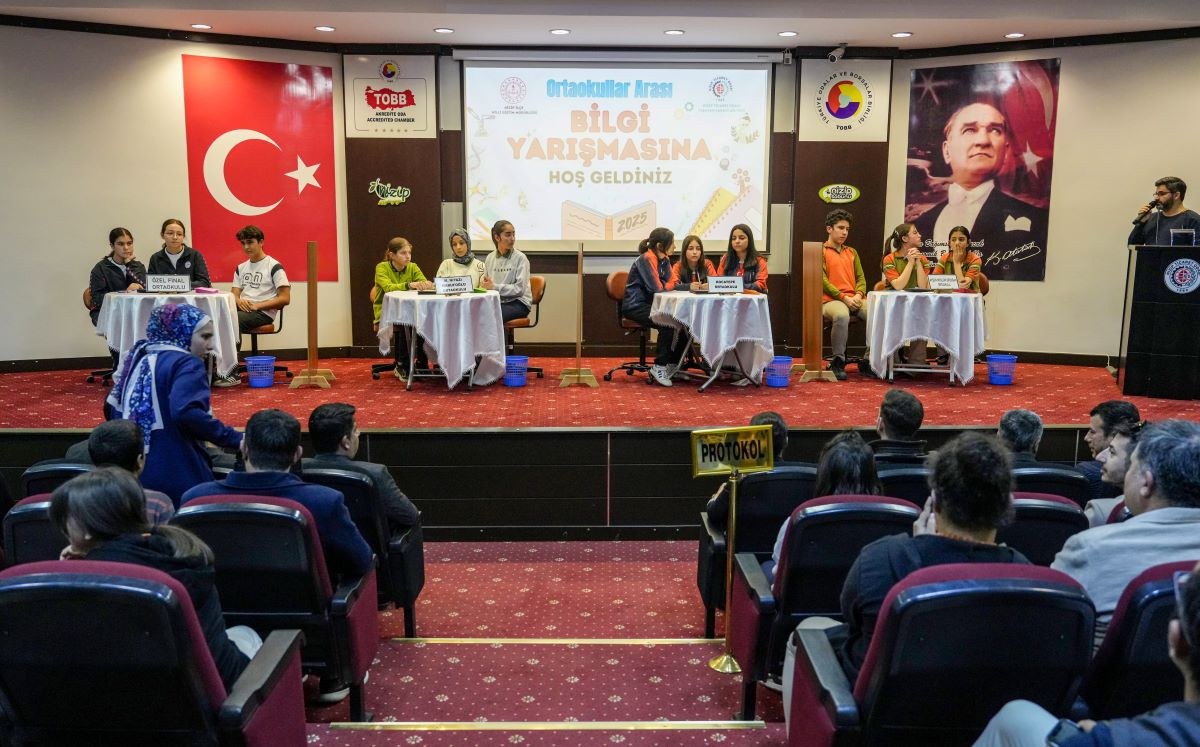 NTO’da Ortaokullar Arası Bilgi Yarışmalarında Yarı Final Heyecanı Başladı