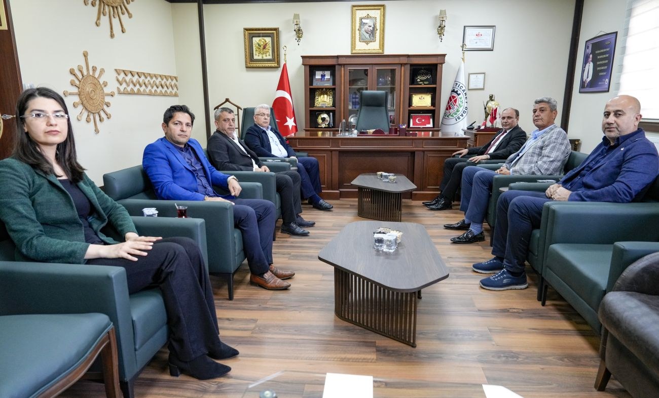 Gaziantep Ticaret İl Müdür V. Burhan Kahraman, NTO’yu Ziyaret Etti