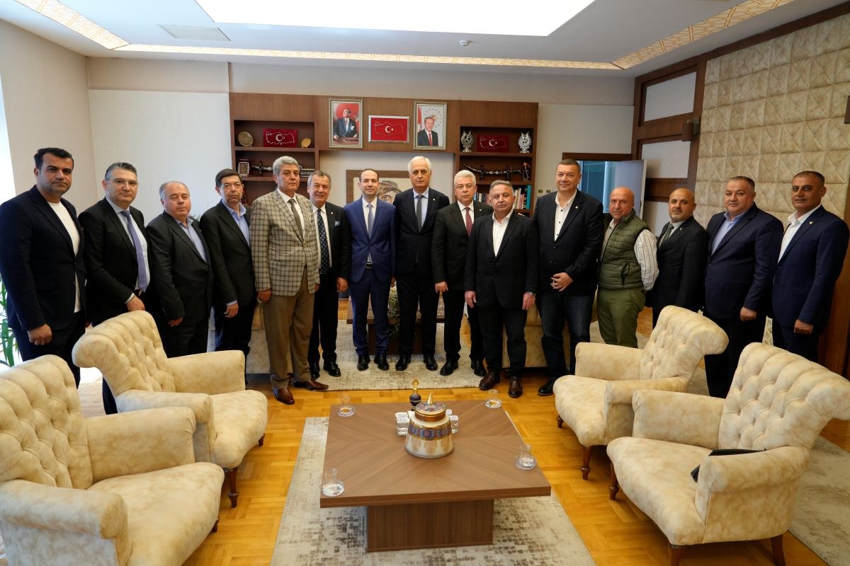 Milas TSO Heyeti ve Nizip Ticaret Odası Heyetinden Nizip Protokolüne Ziyaret